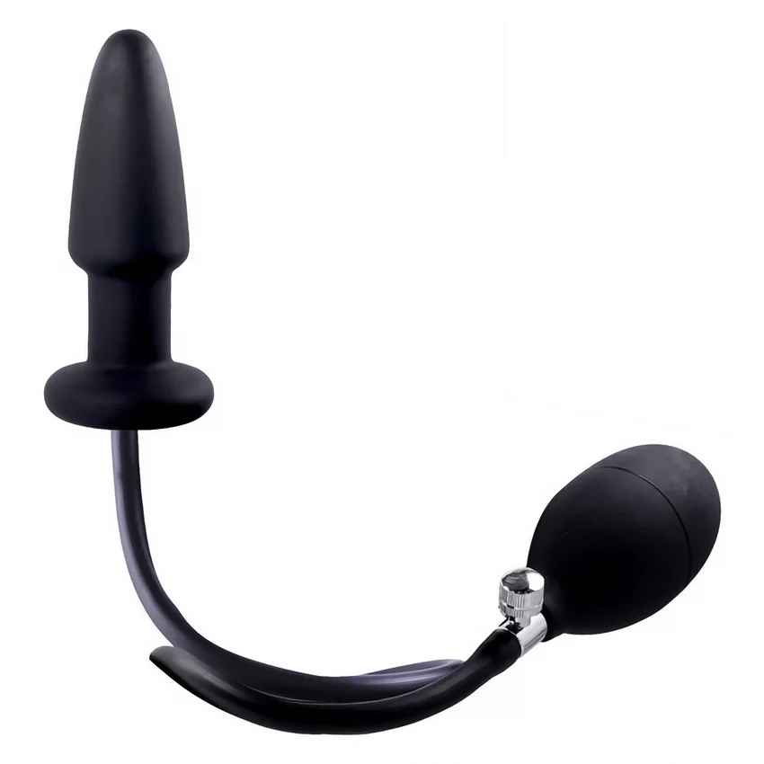 Plug Gonflabil NMC Reglabil cu Pompă și Supapă 15cm Negru