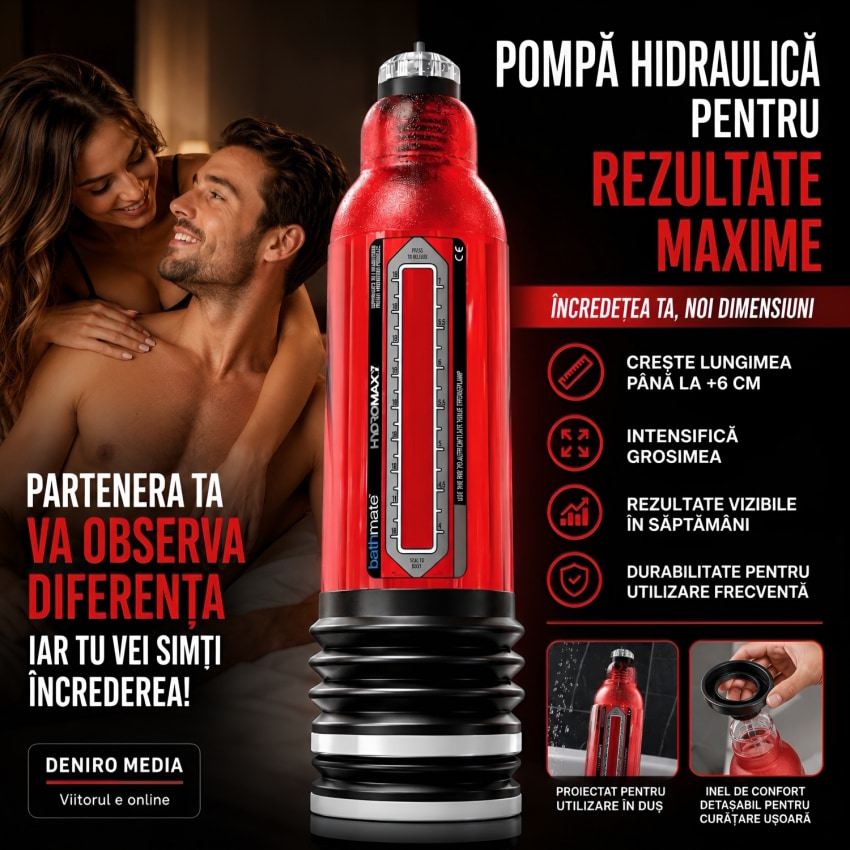 Pompă Hydromax 7 Roșu