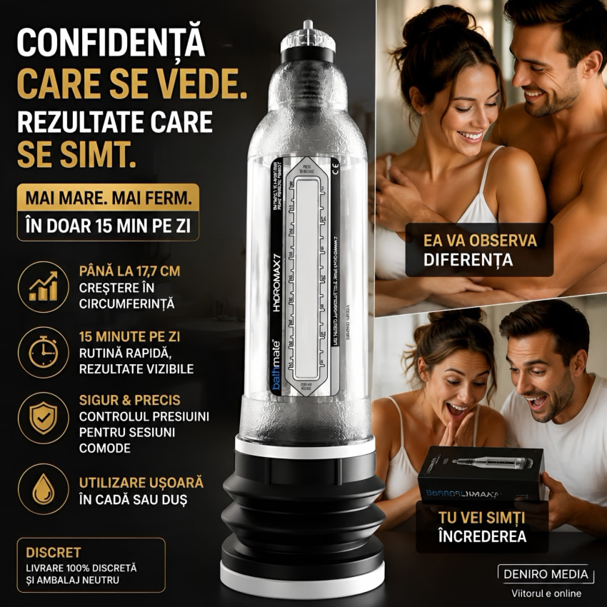 Pompă Mădular Hydromax 7 Transparent