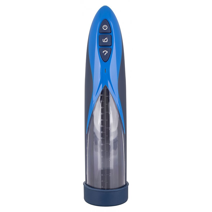 Pompă Penis Rechargeable Waterproof Albastru