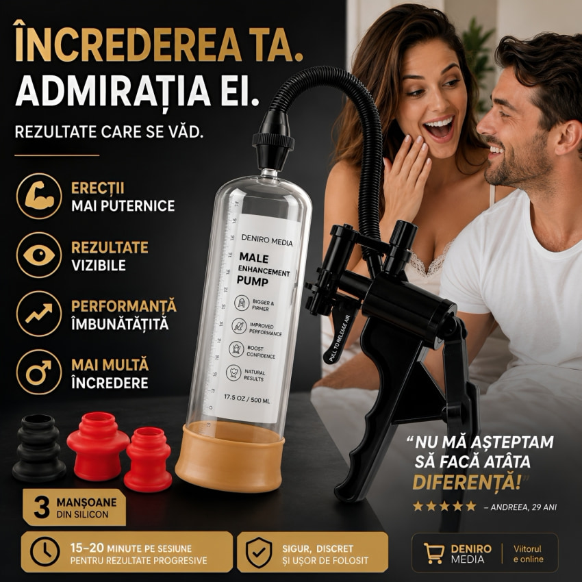Pompă Falus The Perfect Pump Transparent