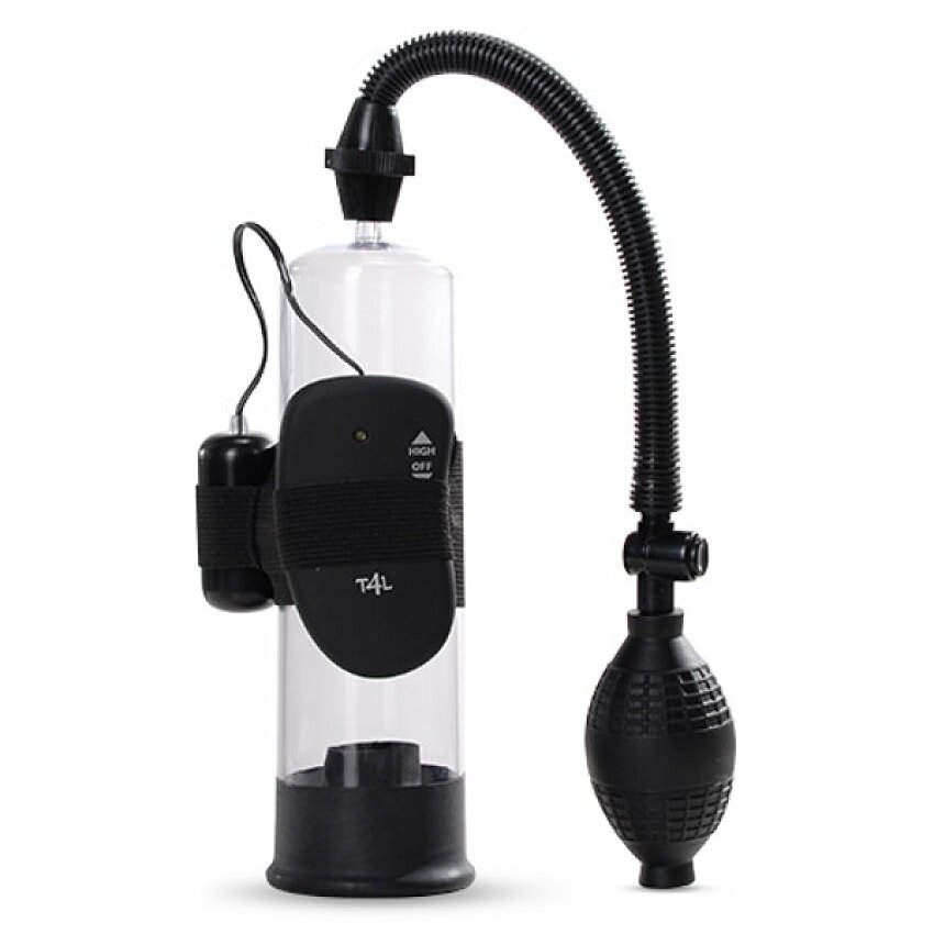 Pompă Penis Vacuum Pump Vibro Negru