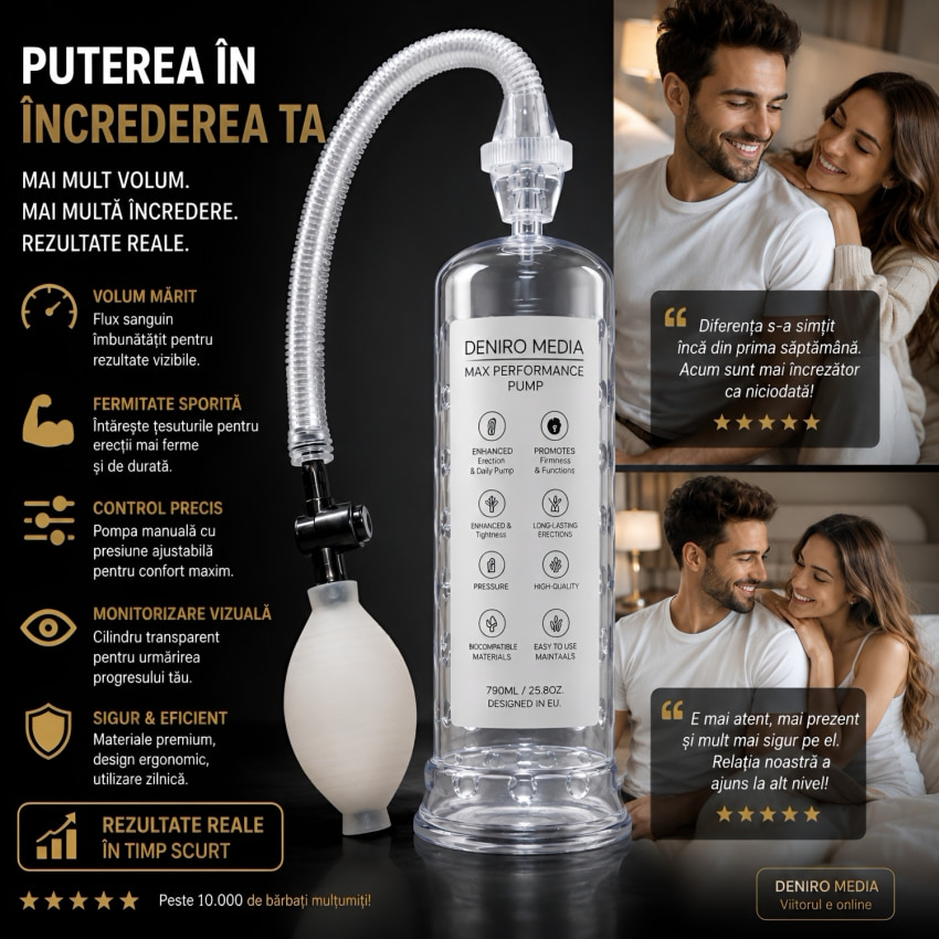 Pompă Pentru Mărire Lovely Dots Transparent