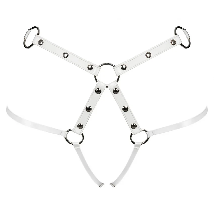Portjartier Obsessive A758 Alb S-L