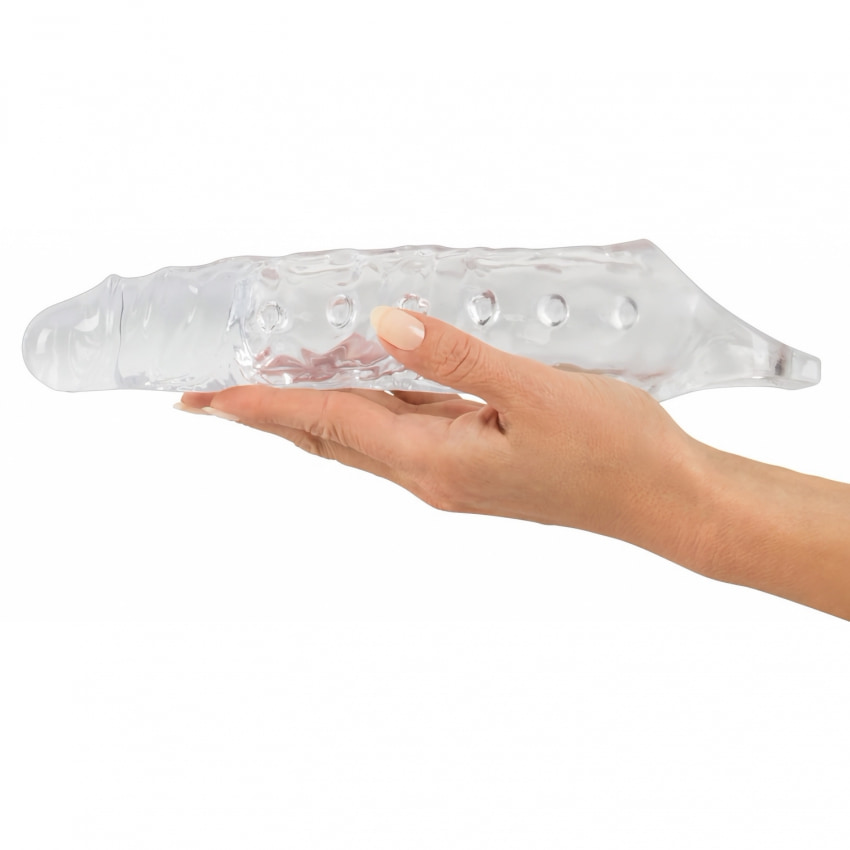 Prelungitor Crystal Skin Penis Sleeve Transparent