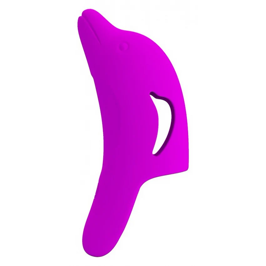 Pretty Love Delphini Vibrator De Deget 10 Funcții Mov Discret