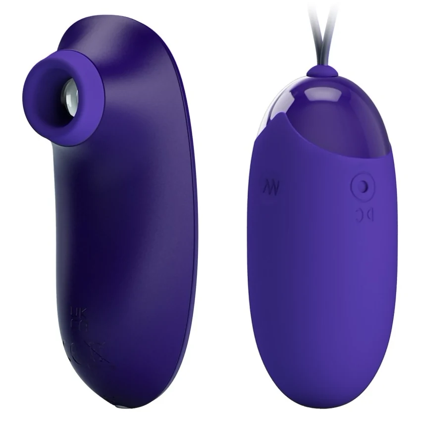 Pretty Love Orthus — Ou Vibrator 12 Funcții, Reîncărcabil Violet
