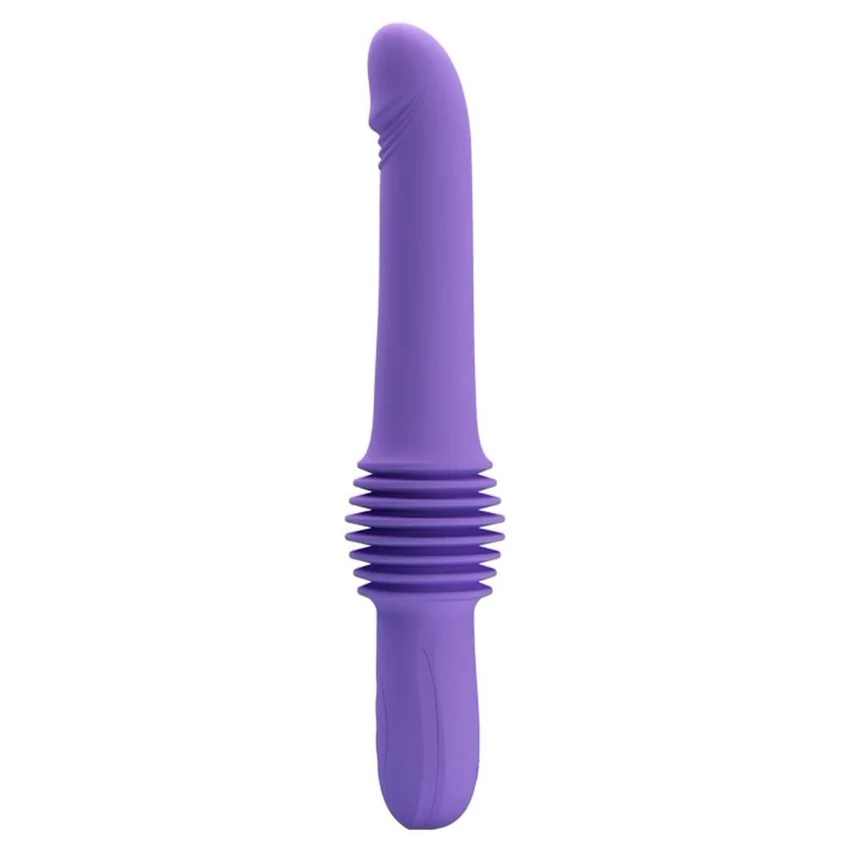 Pretty Love Pazuzu Purple — Pistonare 7 cm, Reîncărcabil Violet