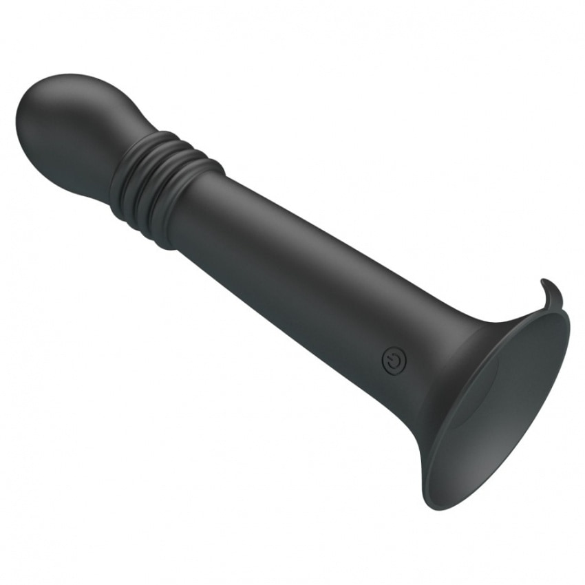 Pretty Love Stellan Vibrator 4 împingeri 4 Rotații Negru