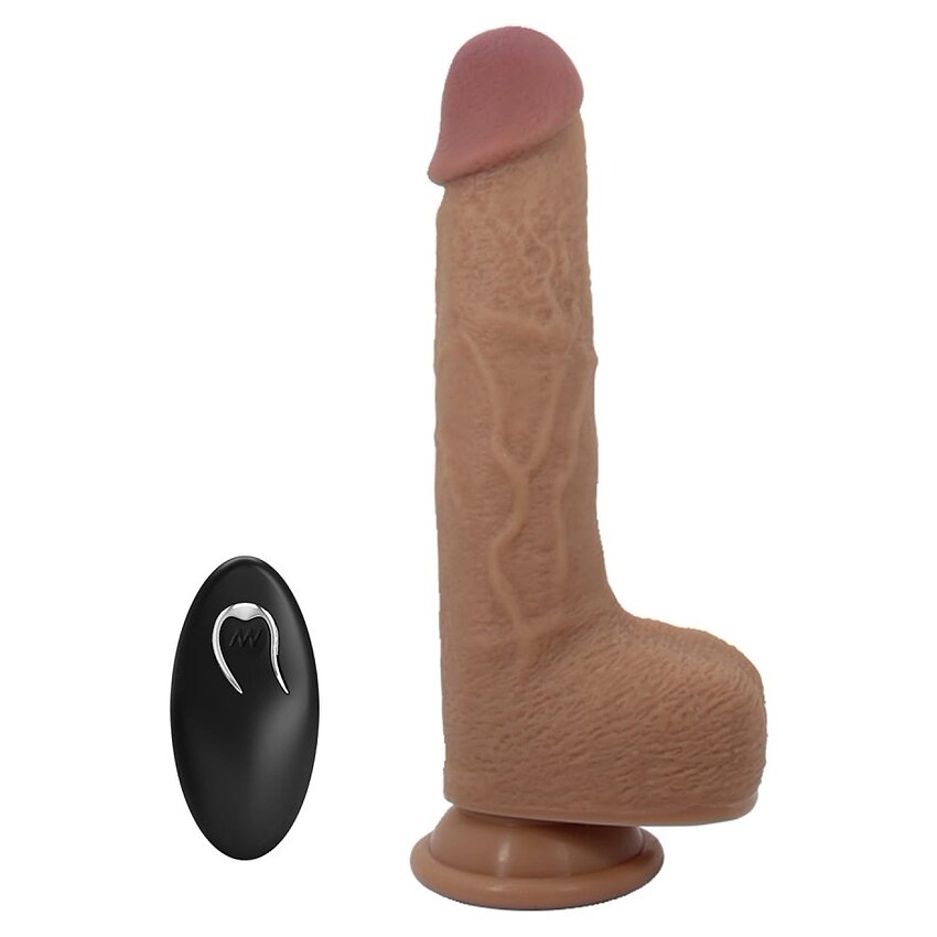 Pretty Love Tommy Vibrator Realist 3 Moduri cu Ventuză