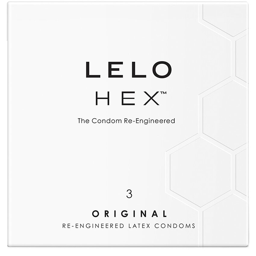 Prezervative Lelo HEX 3 buc