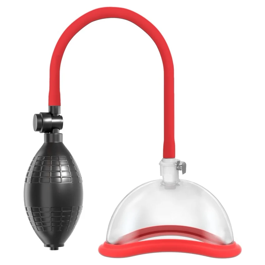 Realov LuvPump – Kit Pompă Controlată Pentru Zona Intimă Roșu