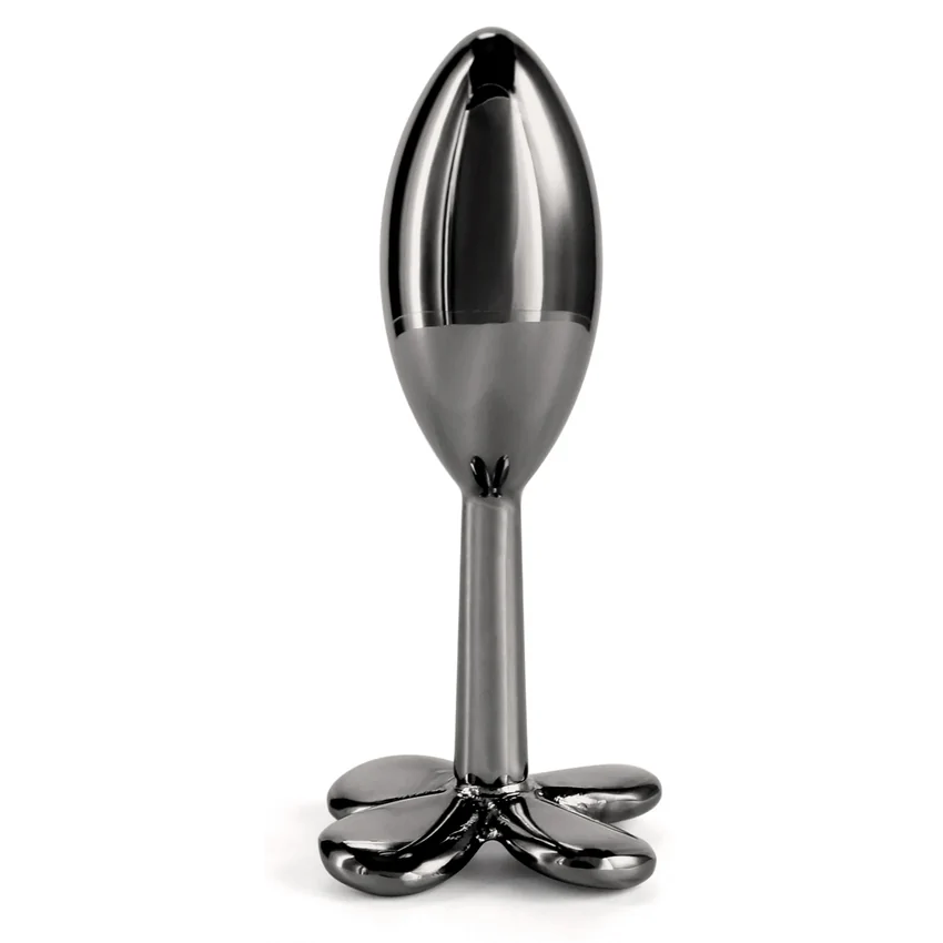 Rear Assets Clover — Dop Anal Aluminiu Argintiu