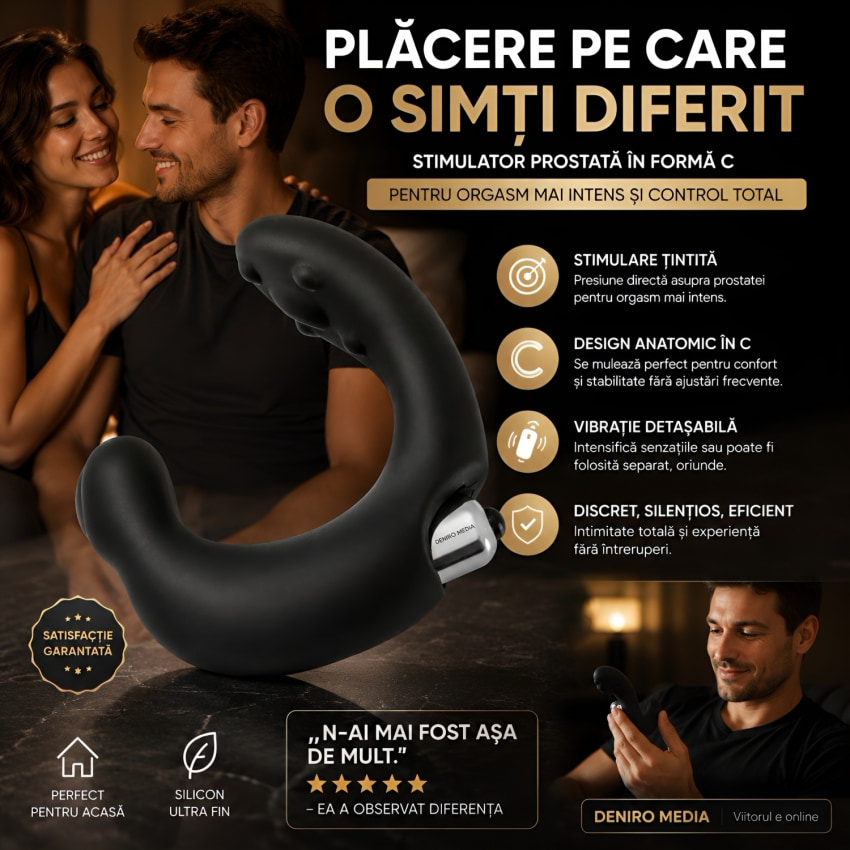 Rebel Prostate Excitant Negru Silicon