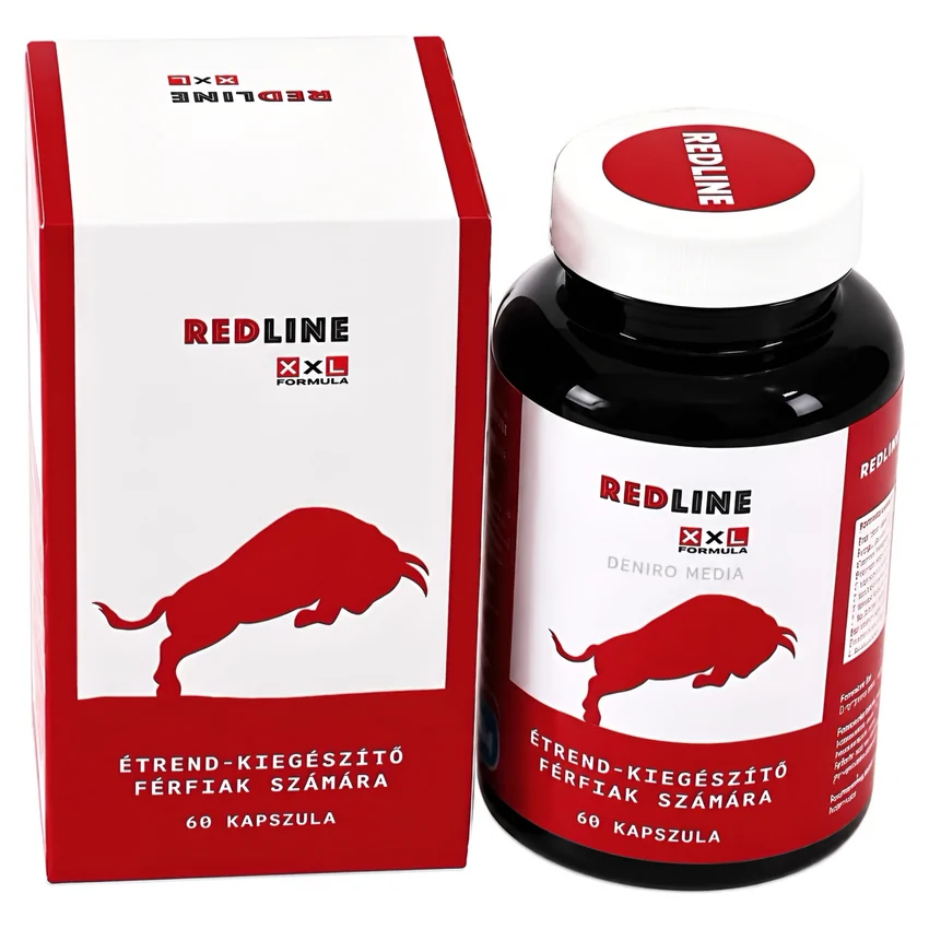 RedLine 60 Capsule cu Extracte Pentru Bărbați