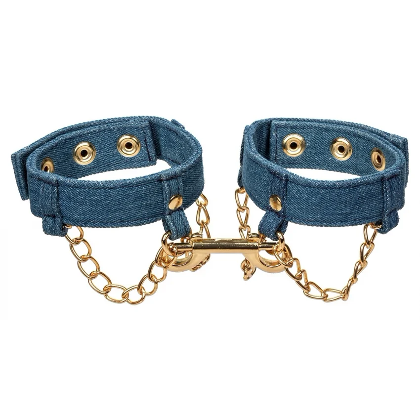 Ride Em Denim Ankle Cuffs Albastru