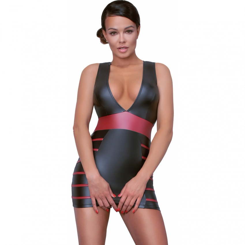 Rochie Cottelli Collection Party Up Negru XL