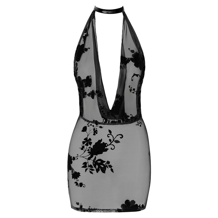 Rochie Erotică Noir Handmade Negru S