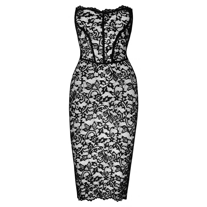 Rochie Noir Handmade Brenda Negru M