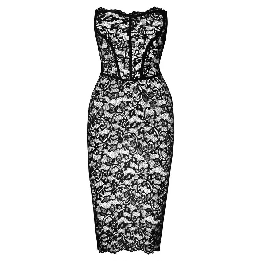 Rochie Noir Handmade Brenda Negru M