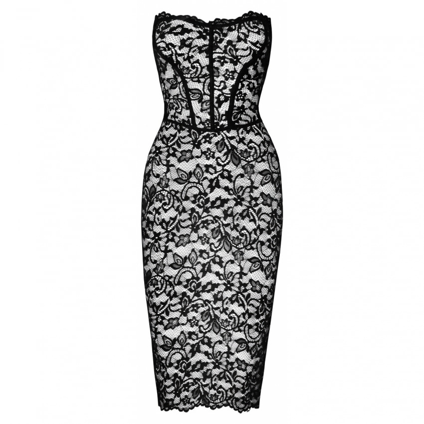 Rochie Noir Handmade Brenda Negru S