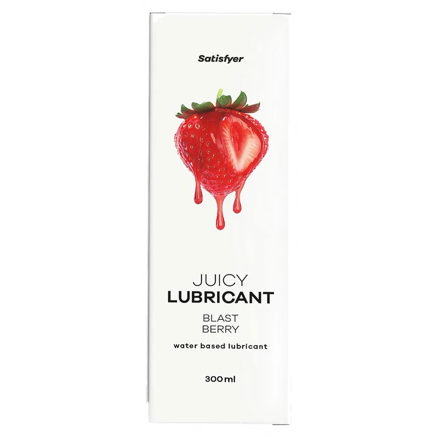 Satisfyer Berry Blast 300 ml — Gel Lubrifiant Căpșuni