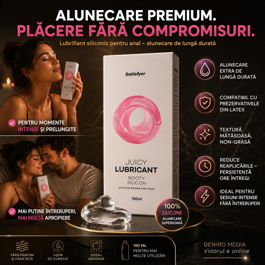 Satisfyer Lubrifiant siliconic - 150 ml, Glidare Lungă