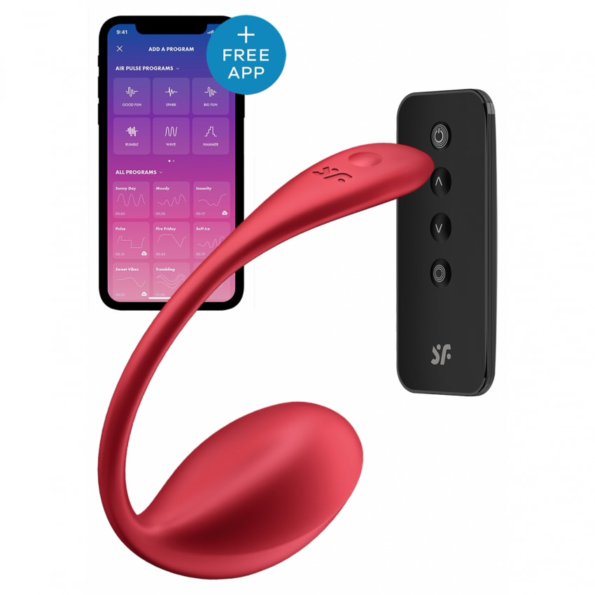 Satisfyer Shiny Petal Red Reîncărcabil 12 Moduri Roșu