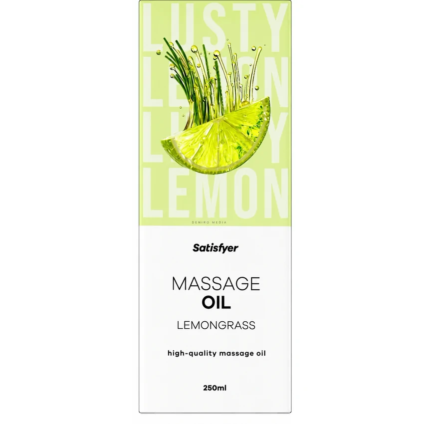 Satisfyer Ulei De Masaj Lemongrass 250 ml — Revigorant