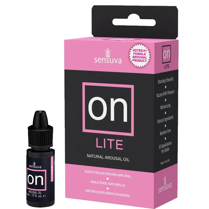 Sensuva On Lite 5 ml — Ulei Stimulant Delicat 20–60 Min