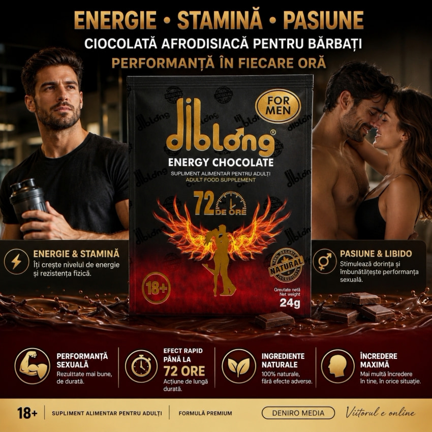 Set 6 x Ciocolată Afrodisiacă Pentru Bărbați Diblong 24g