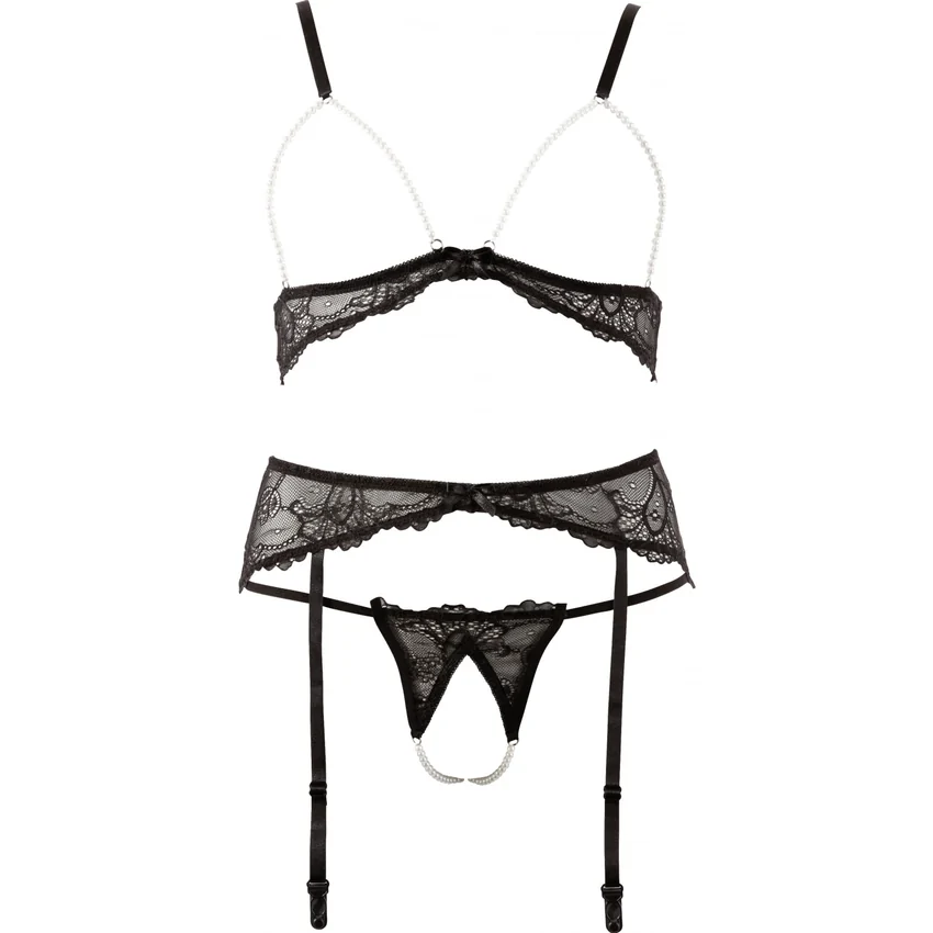 Set Abierta Fina Hadley Negru S