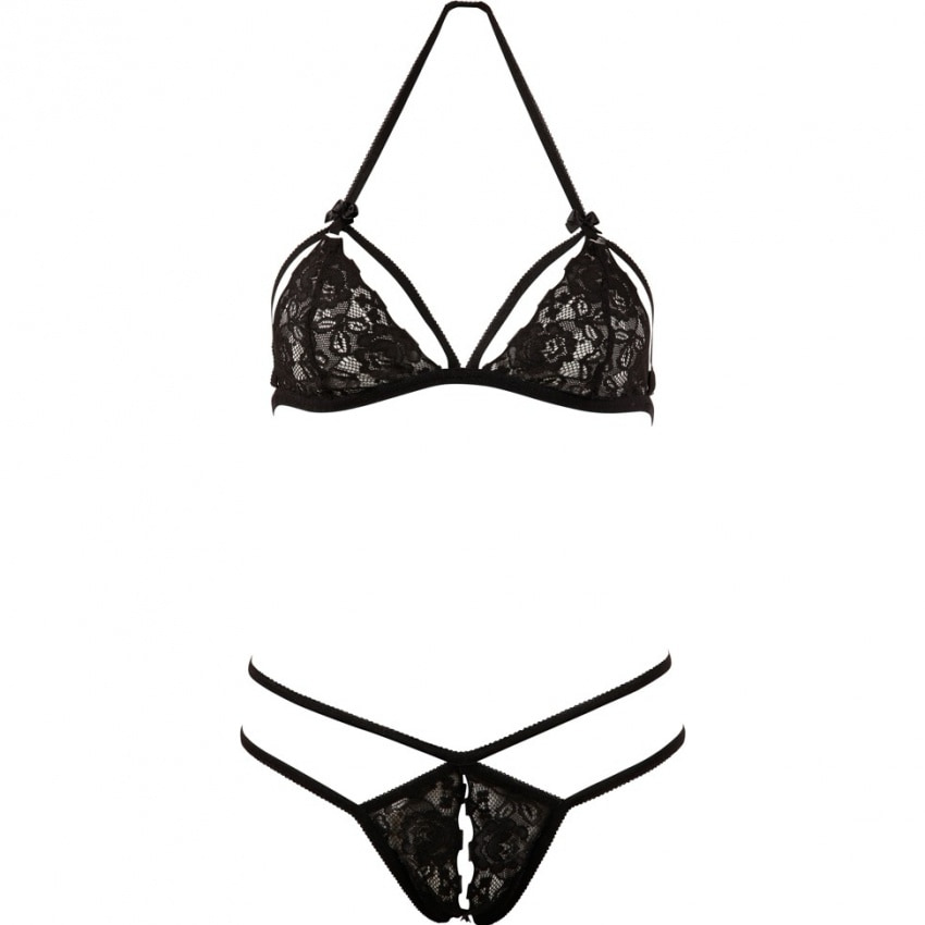 Set Cottelli Collection Cora Negru S