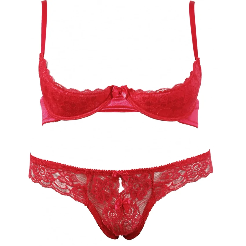 Set Cottelli Collection Demi Roșu M