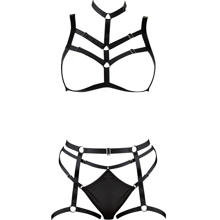 Set Cottelli Collection Irene Negru S-L