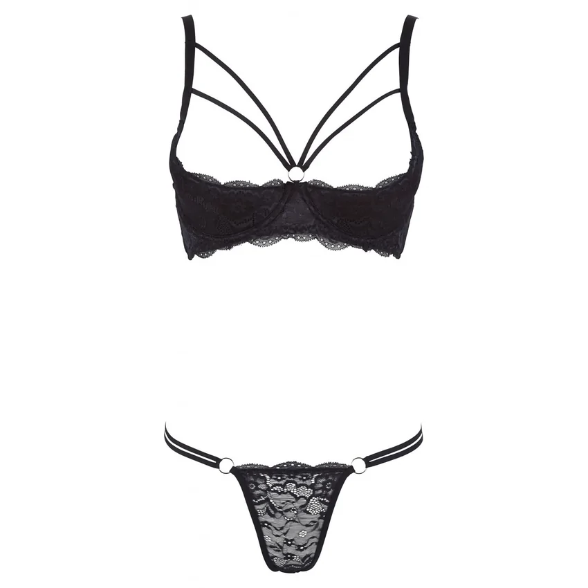 Set Cottelli Collection Kinsley Negru S