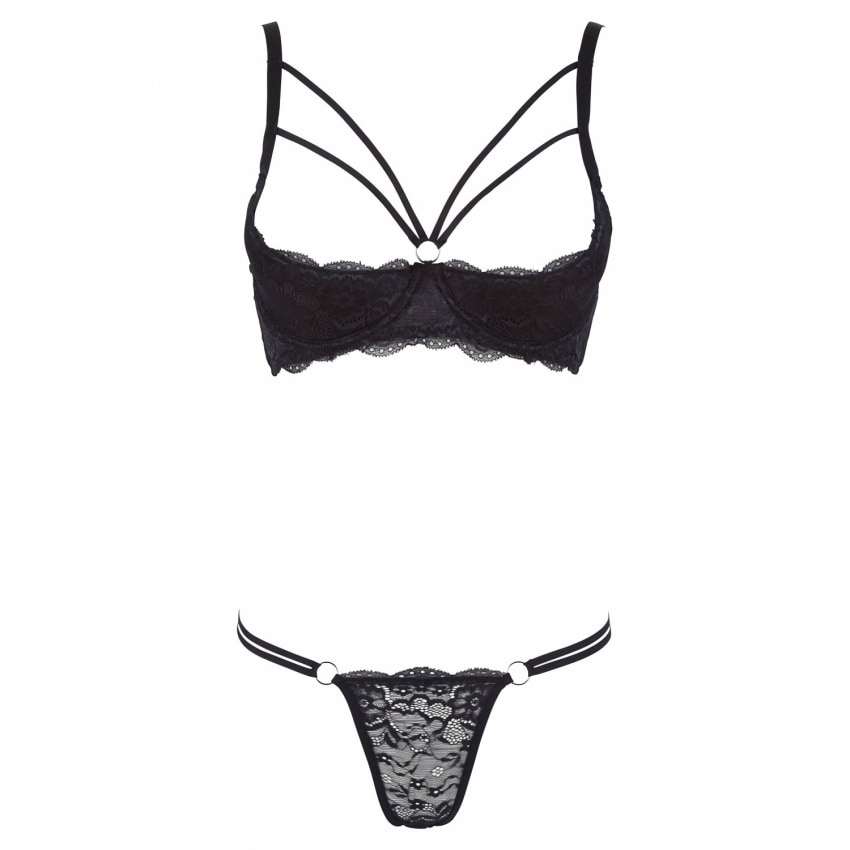 Set Cottelli Collection Leyla Negru L