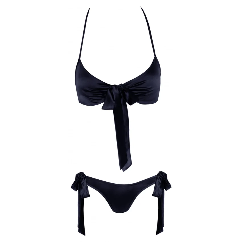 Set Cottelli Collection Margarette Negru S-M