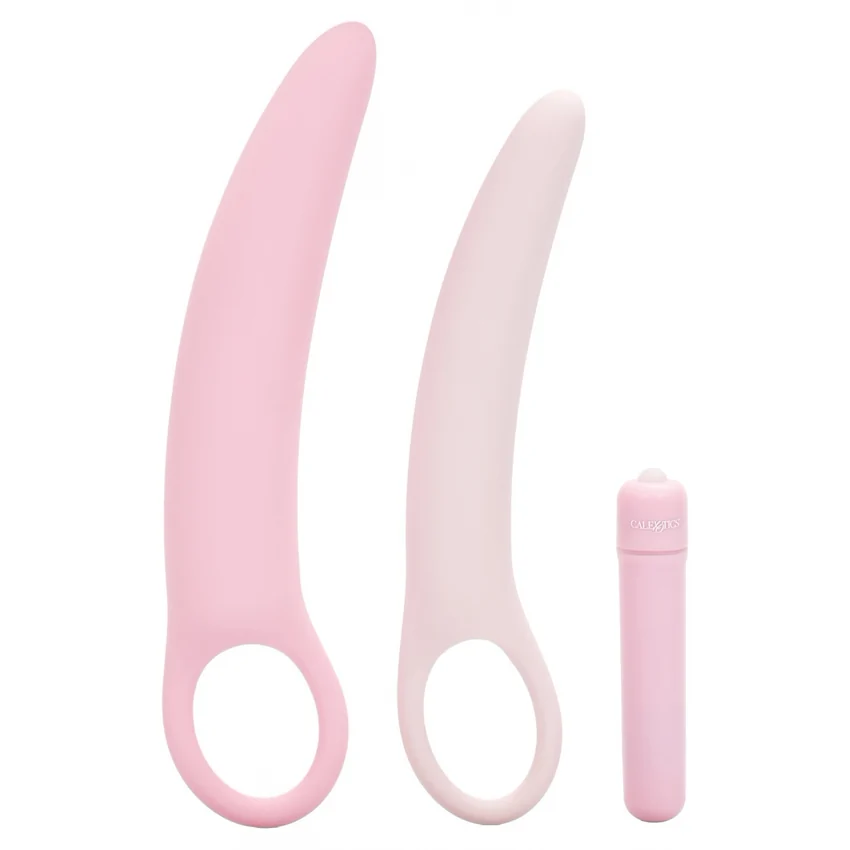 Set de 3 Dilatatoare Vibrante CalExotics Roz