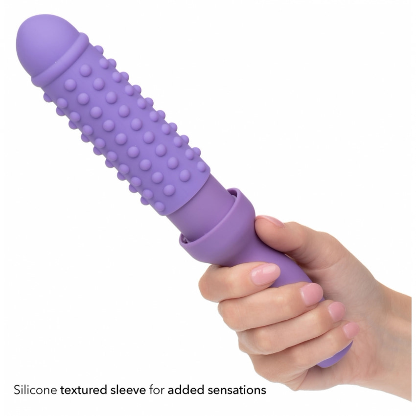 Set Dilatatoare Reîncărcabile 4 Mărimi + Manșon, 10 Moduri Mov