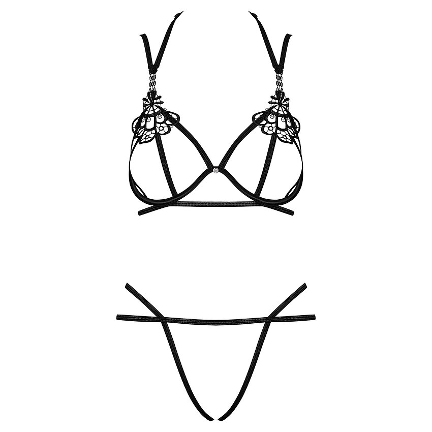Set Erotic Obsessive Badossa Negru S-M