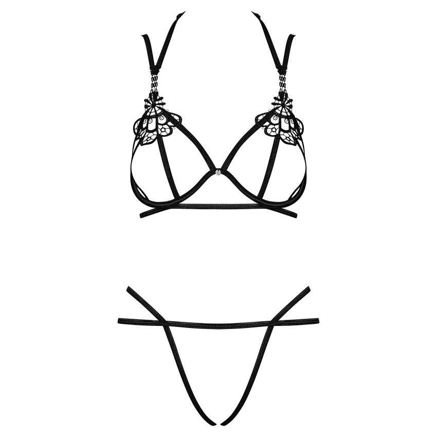 Set Erotic Obsessive Badossa Negru S-M