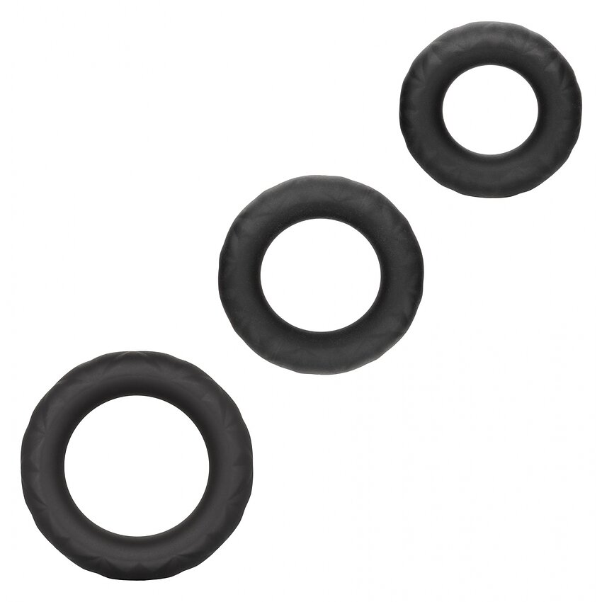 Set Inele Link Up Ultra Soft Supreme Negru