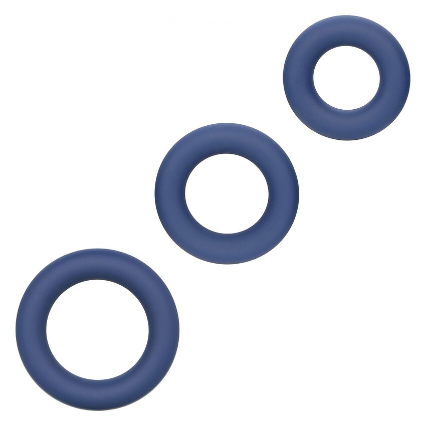 Set Inele Penis Link Up Ultra Soft Elite Albastru