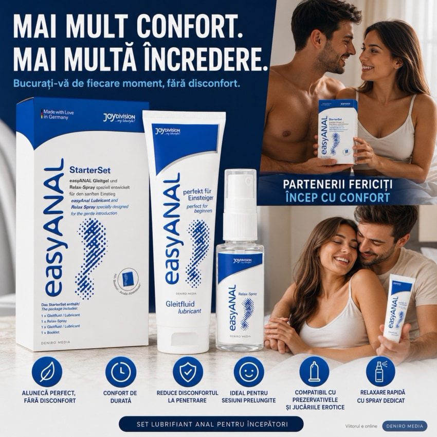 Set Agent de ungere Pentru Începători Anal Ușor