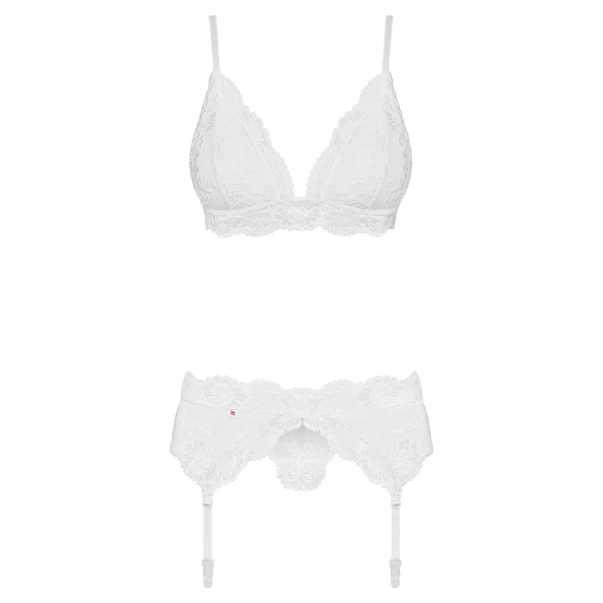 Set Obsessive 810-SEG Alb S-M