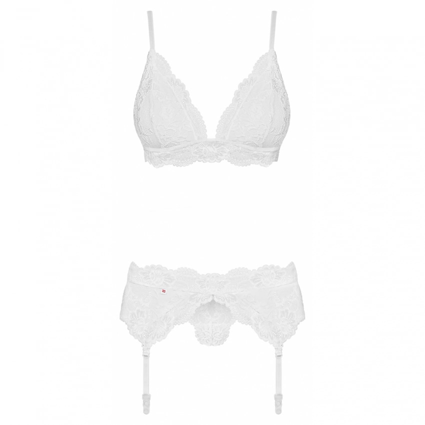 Set Obsessive 810-SEG Alb S-M