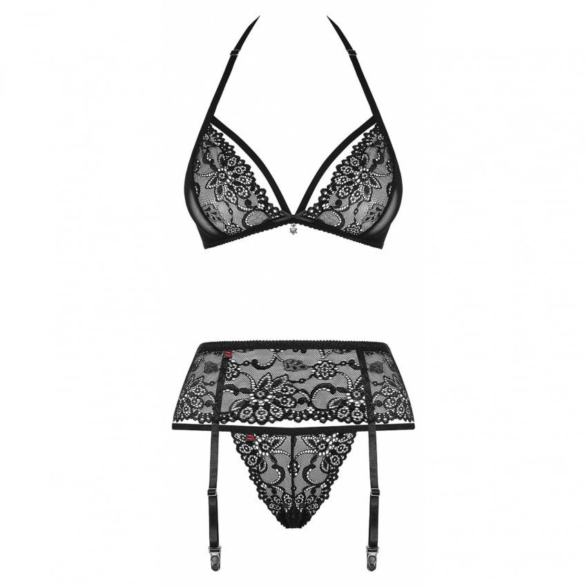 Set Obsessive 838-SEG Negru S-M