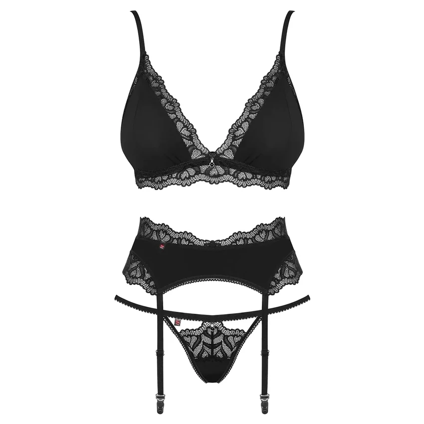 Set Obsessive Arisha Negru S-M