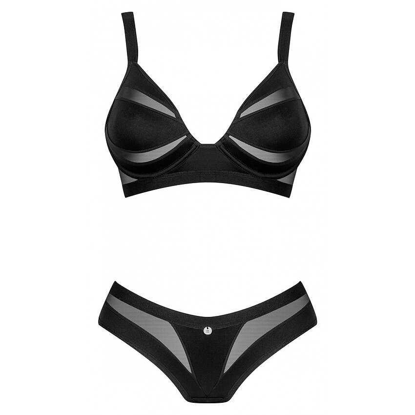 Set Obsessive Chic Amoria Negru XL-2XL